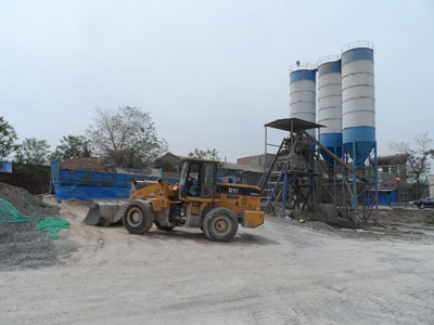 HZS75型混凝土(tǔ)攪拌站(zhàn)