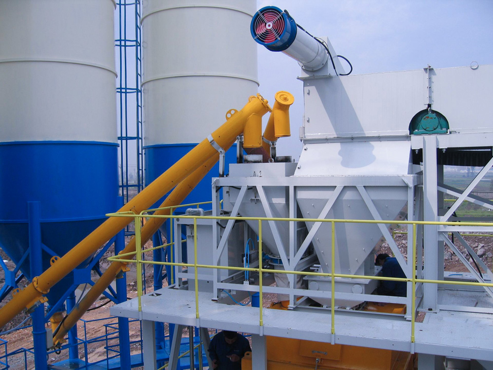 HZS90混凝土(tǔ)攪拌站(zhàn)